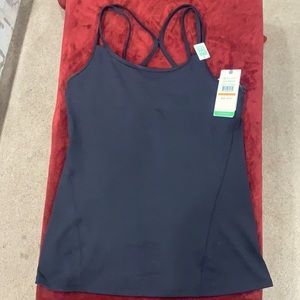 Athleisure/yoga/multipurpose black tank top size M